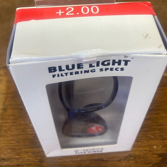 Nib blue light filtering e-specs flex hinge blocking reading Glasses 2 + - Picture 2 of 6